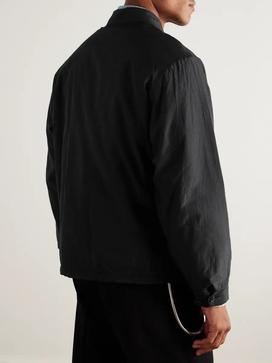 A.PRESSE Silk and Cotton-Blend Taffeta Jacket - Men | Thumbnail 4 A.PRESSE Silk and Cotton-Blend Taffeta Jacket - Men | Thumbnail 4