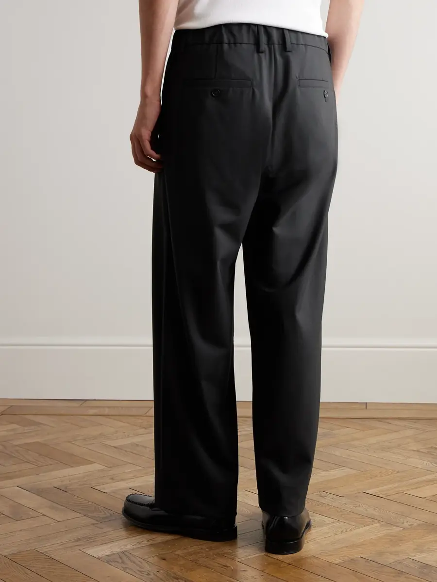 NN07 Kay 1088 Straight-Leg Pleated Recycled Woven Trousers - Men | Thumbnail 4 NN07 Kay 1088 Straight-Leg Pleated Recycled Woven Trousers - Men | Thumbnail 4