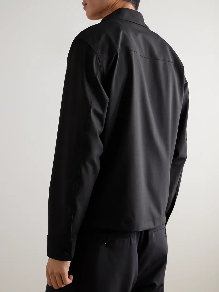 NN07 Alban 1088 Recycled Grain de Poudre Overshirt - Men | Thumbnail 3 NN07 Alban 1088 Recycled Grain de Poudre Overshirt - Men | Thumbnail 3