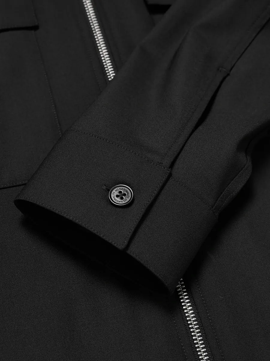 NN07 Alban 1088 Recycled Grain de Poudre Overshirt - Men | Thumbnail 5 NN07 Alban 1088 Recycled Grain de Poudre Overshirt - Men | Thumbnail 5