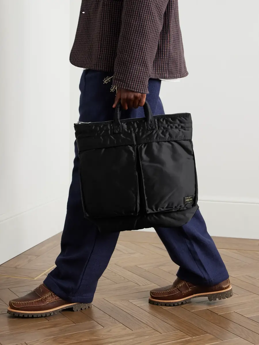Porter-Yoshida and Co Tanker Helmet Twill Tote Bag - Men | Thumbnail 2