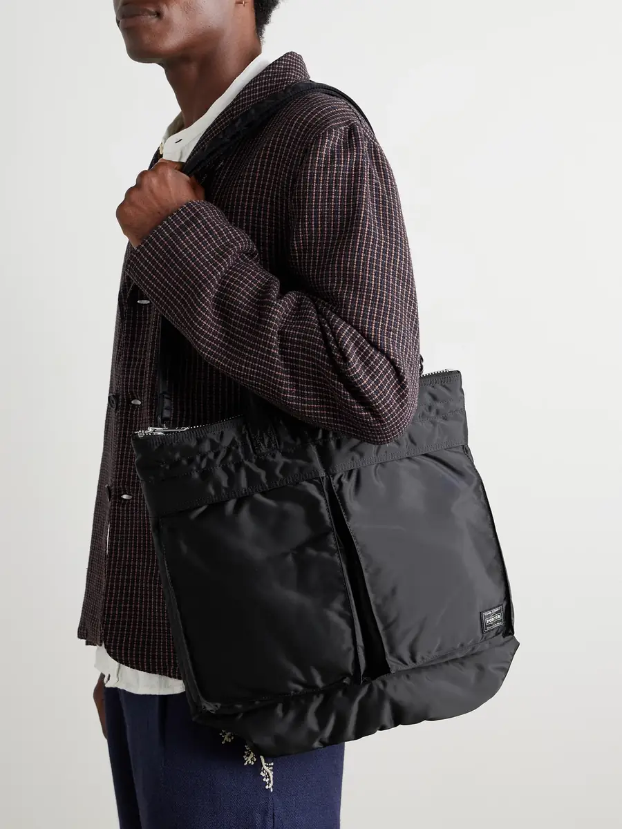 Porter-Yoshida and Co Tanker Helmet Twill Tote Bag - Men | Thumbnail 6