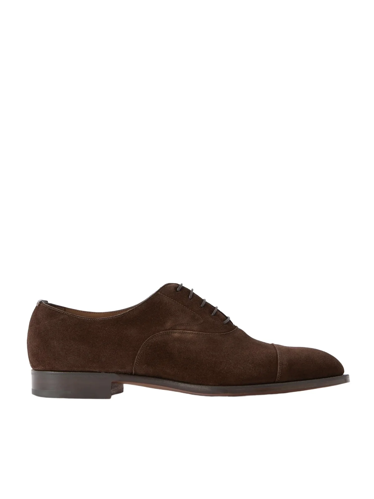 Chelsea Cap-Toe Suede Oxford Shoes - Men