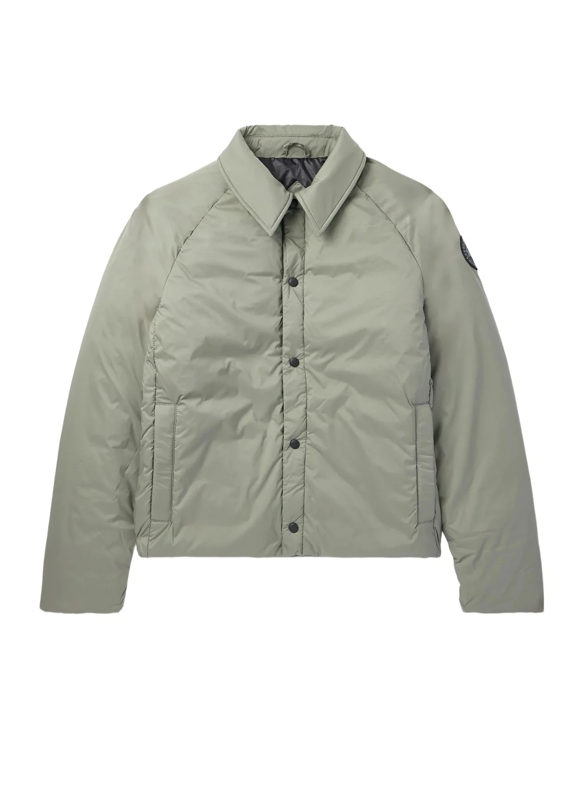 Canada Goose Lodge Logo-Appliquéd Feather Light Ripstop Shell Down Jacket - Men