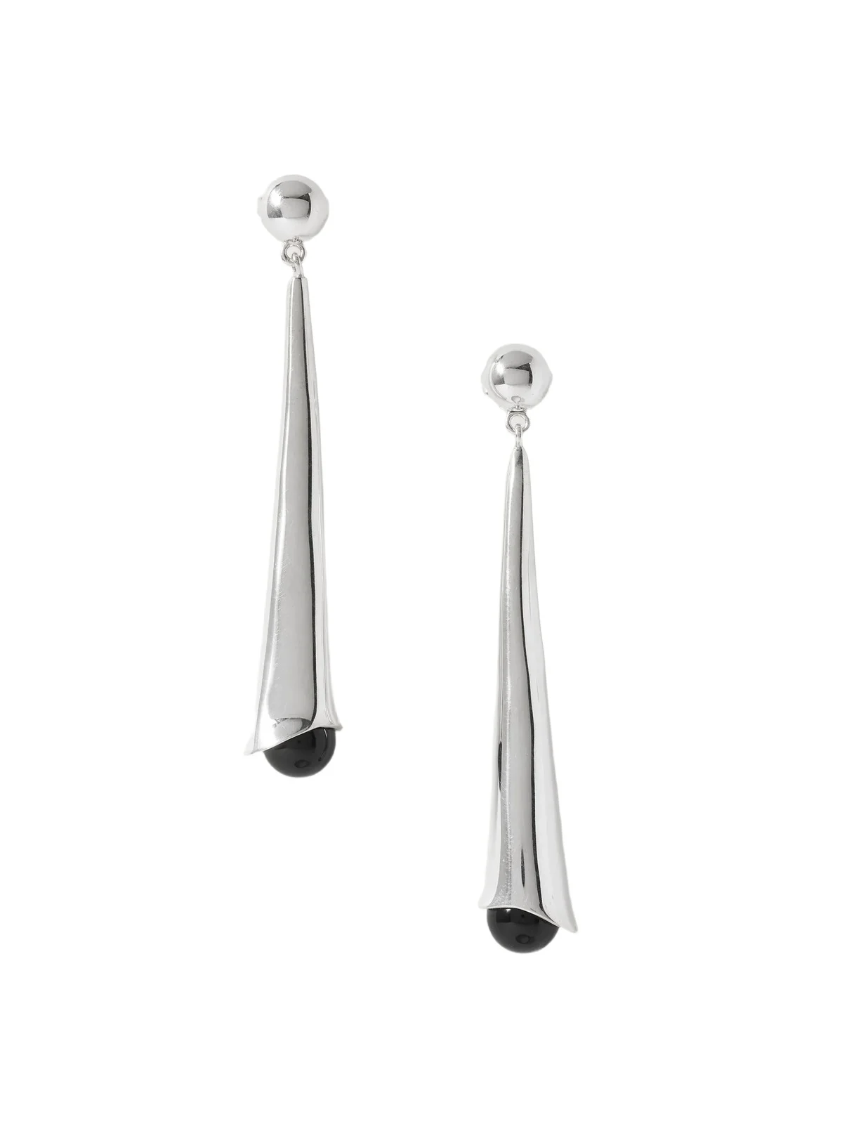 Lou Lou Silver Onyx Earrings Lou Lou Silver Onyx Earrings