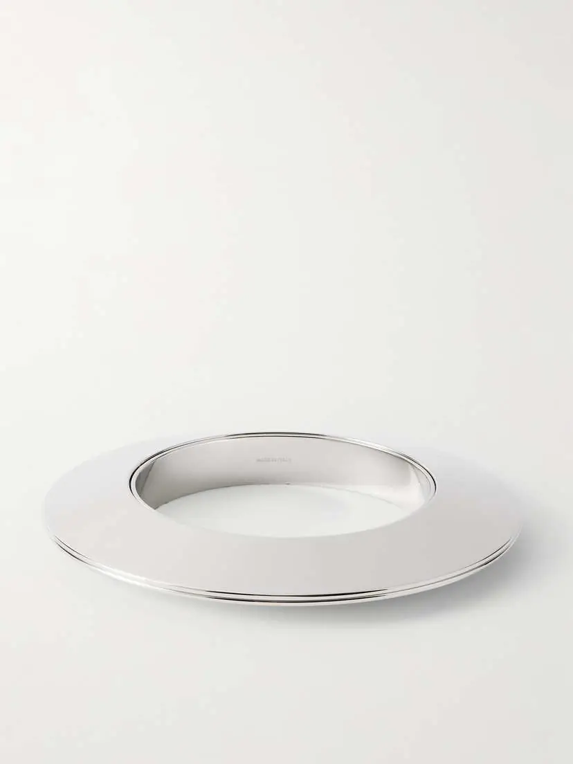 Alaïa Blade Silver-tone Bangle | Thumbnail 3