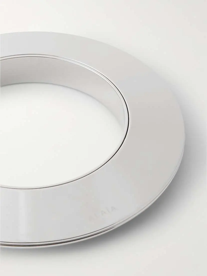 Alaïa Blade Silver-tone Bangle | Thumbnail 4