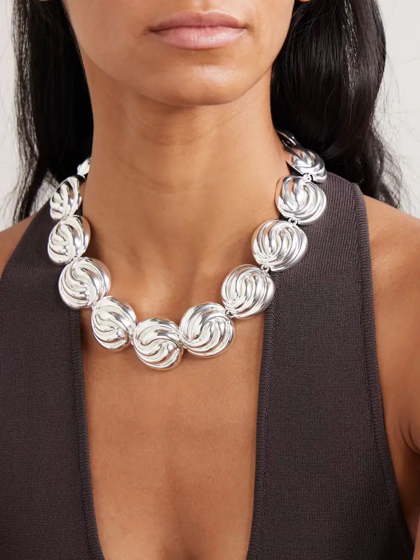 Julietta Knot Silver-tone Necklace | Thumbnail 2