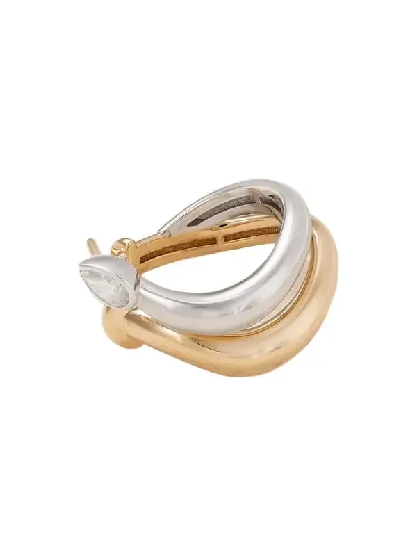18-karat Gold Diamond Single Earring 18-karat Gold Diamond Single Earring
