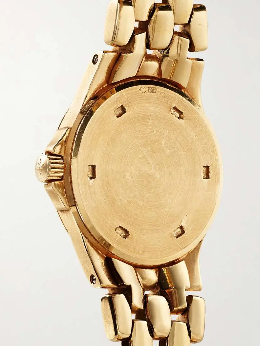 Stephanie Windsor + Patek Philippe Vintage 1990s Neptune 18-karat Gold Watch, Ref. 488/1 | Thumbnail 4