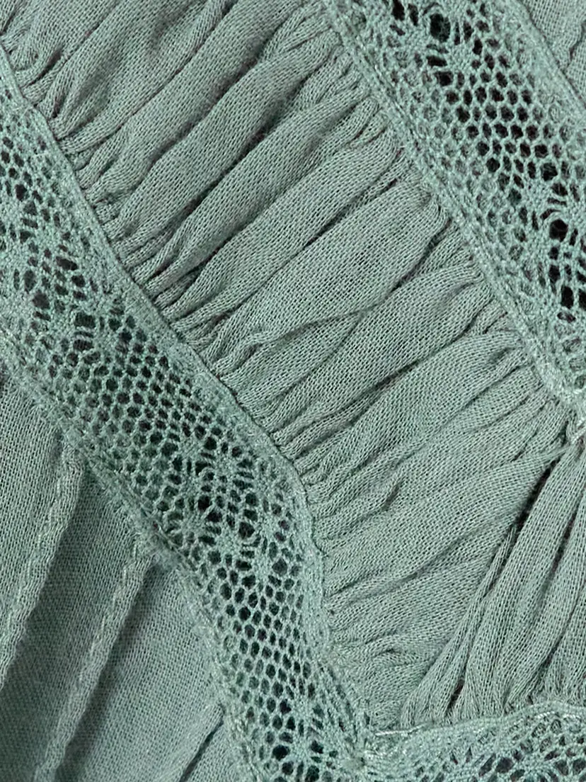 DÔEN Adelphine Crochet-trimmed Pintucked Organic Cotton-voile Blouse | Thumbnail 5 DÔEN Adelphine Crochet-trimmed Pintucked Organic Cotton-voile Blouse | Thumbnail 5