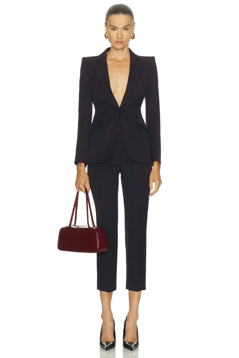 Alexander McQueen One Button Jacket | Thumbnail 4 Alexander McQueen One Button Jacket | Thumbnail 4