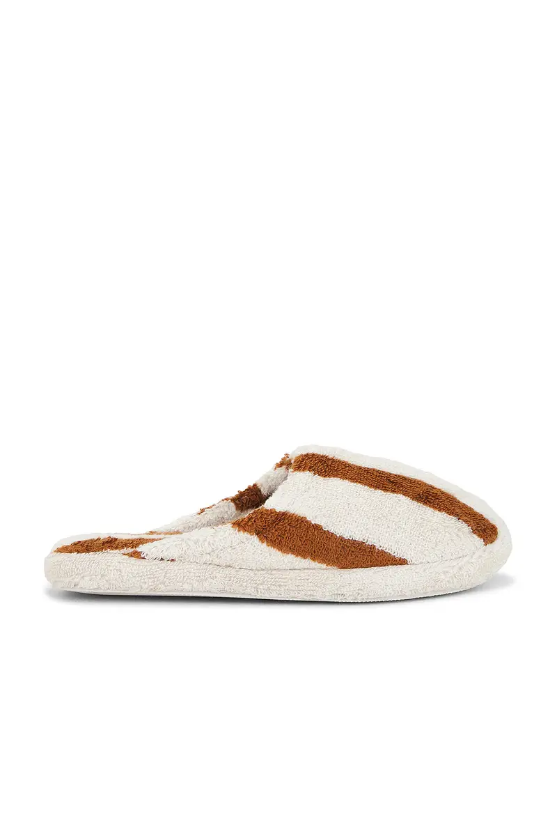 Parachute Terry Stripe Slippers | Image 1 Parachute Terry Stripe Slippers | Image 1