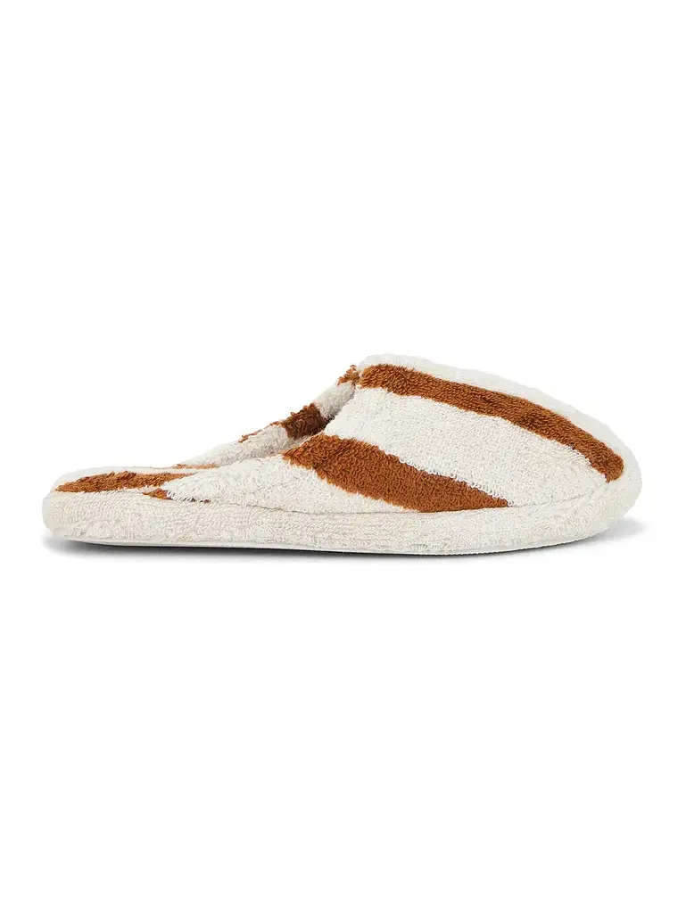 Terry Stripe Slippers Terry Stripe Slippers