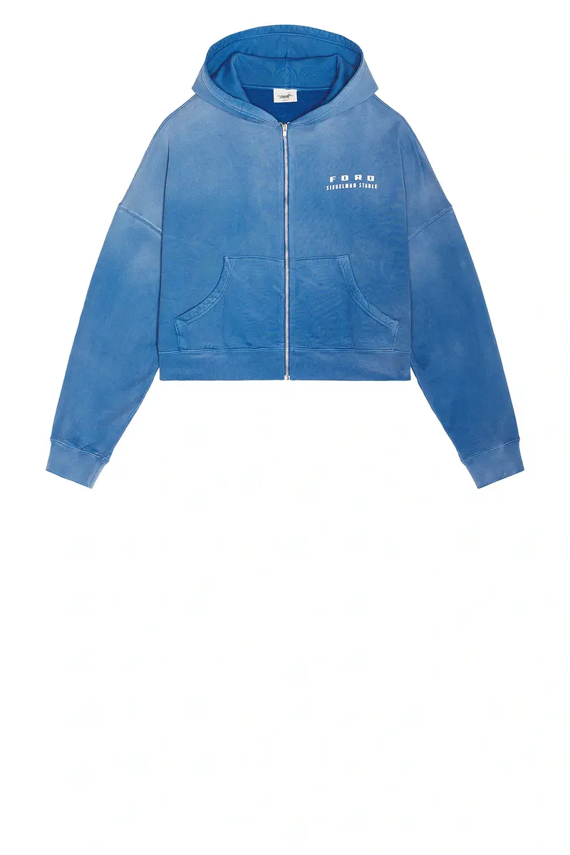 Siegelman Stable x Ford Printed Oversized Zip Hoodie | Thumbnail 2