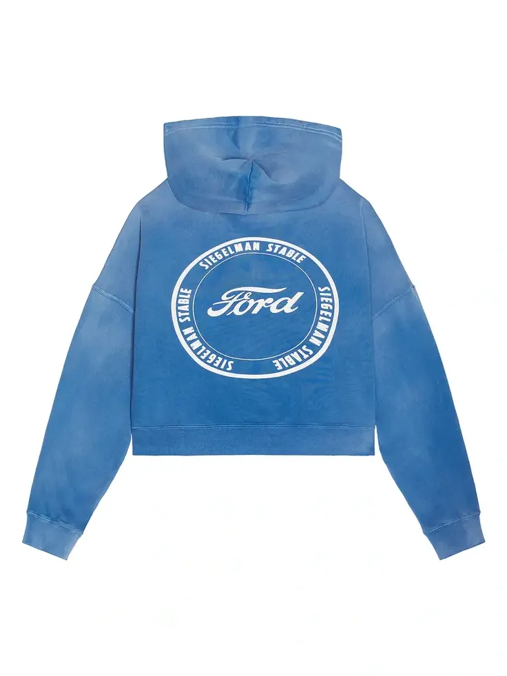 x Ford Printed Oversized Zip Hoodie x Ford Printed Oversized Zip Hoodie