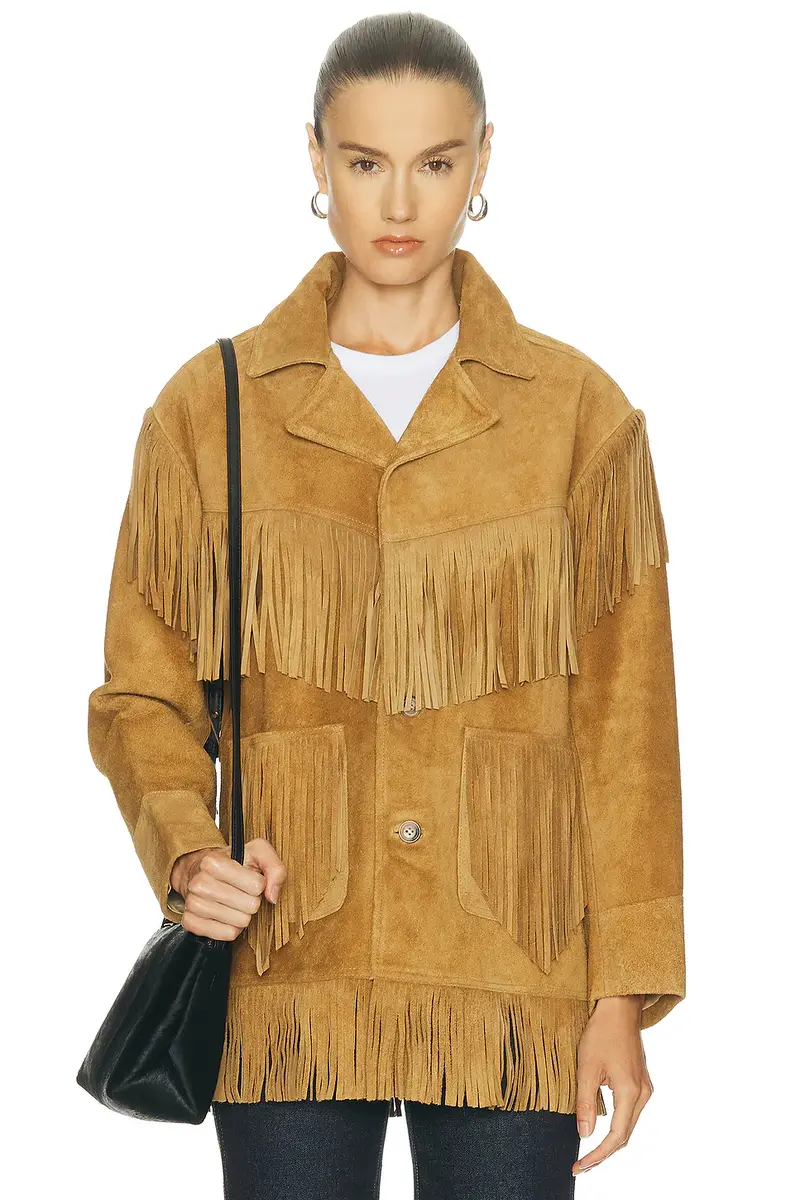 Polo Ralph Lauren Fringe Suede Jacket | Thumbnail 2 Polo Ralph Lauren Fringe Suede Jacket | Thumbnail 2
