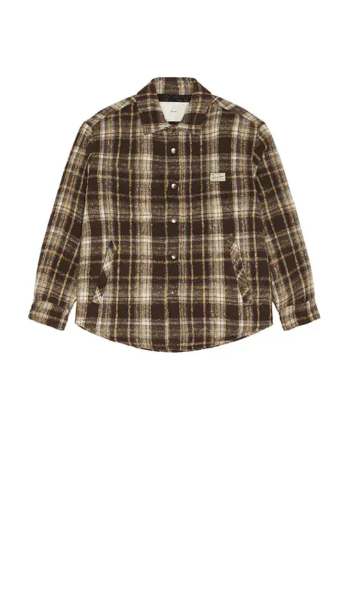 Dunst Quilted Check Flannel Shirt
