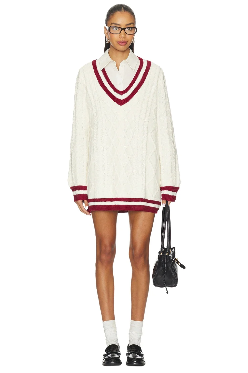 Show Me Your Mumu Tailgate Sweater Dress
