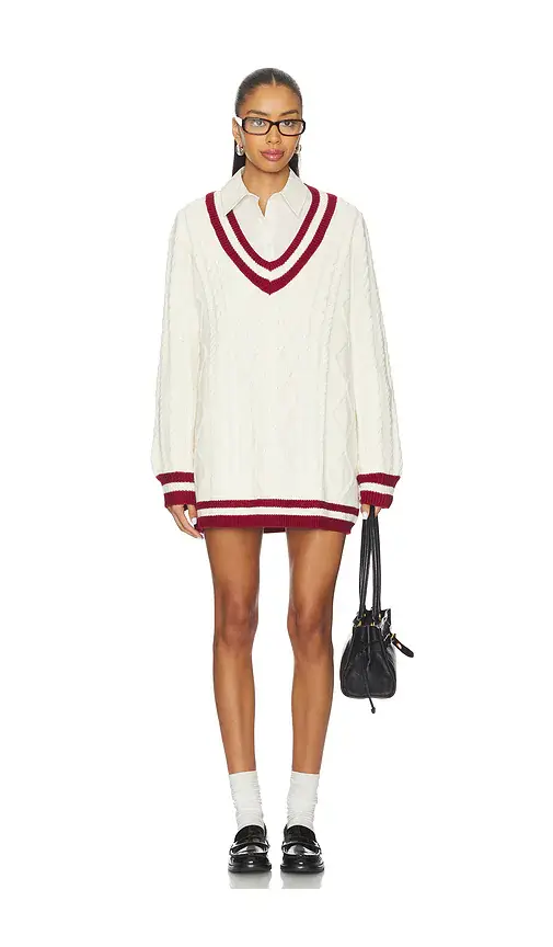 Show Me Your Mumu Tailgate Sweater Dress