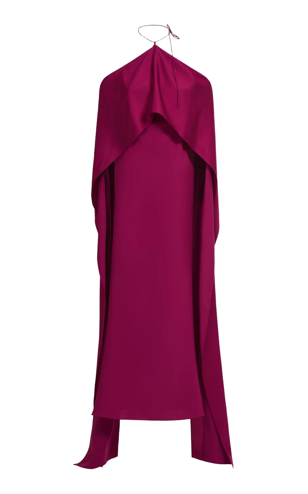 Nan Dramatic Sleeve Satin Maxi Dress Nan Dramatic Sleeve Satin Maxi Dress