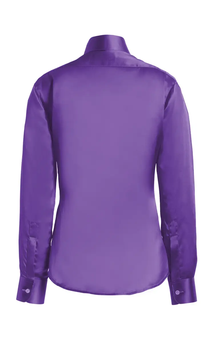 Sergio Hudson Silk-Crepe Button Down Blouse | Thumbnail 4