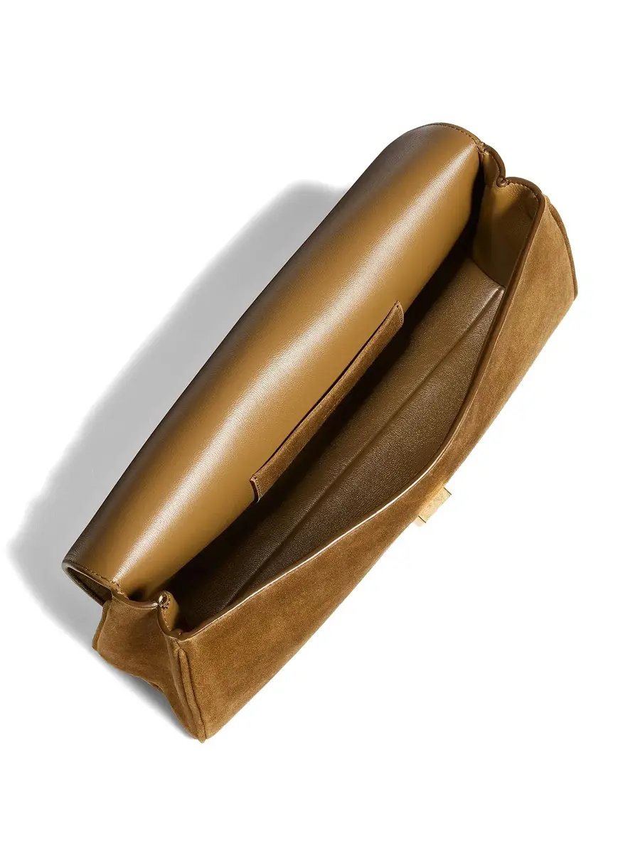 Khaite Suede Audrey Clutch | Thumbnail 4 Khaite Suede Audrey Clutch | Thumbnail 4