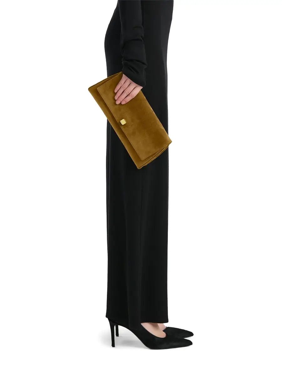 Khaite Suede Audrey Clutch | Thumbnail 5 Khaite Suede Audrey Clutch | Thumbnail 5