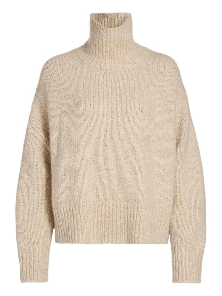 Women's Tabitha Cashmere & Silk Sweater - Beige Melange Women's Tabitha Cashmere & Silk Sweater - Beige Melange