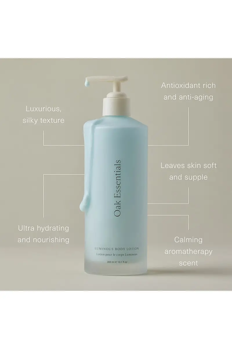 Oak Essentials Luminous Body Lotion | Thumbnail 5 Oak Essentials Luminous Body Lotion | Thumbnail 5