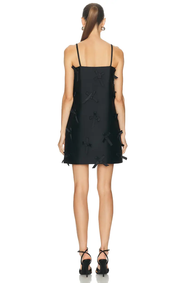 Jil Sander Bow Pressed Mini Dress | Thumbnail 3 Jil Sander Bow Pressed Mini Dress | Thumbnail 3