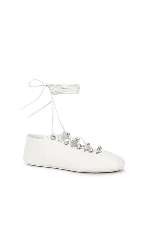 Alexander Wang Vyolette Lace Up Flat | Thumbnail 2 Alexander Wang Vyolette Lace Up Flat | Thumbnail 2