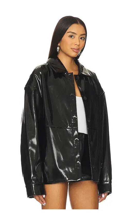 Lovers and Friends Stella Faux Leather Jacket | Thumbnail 2