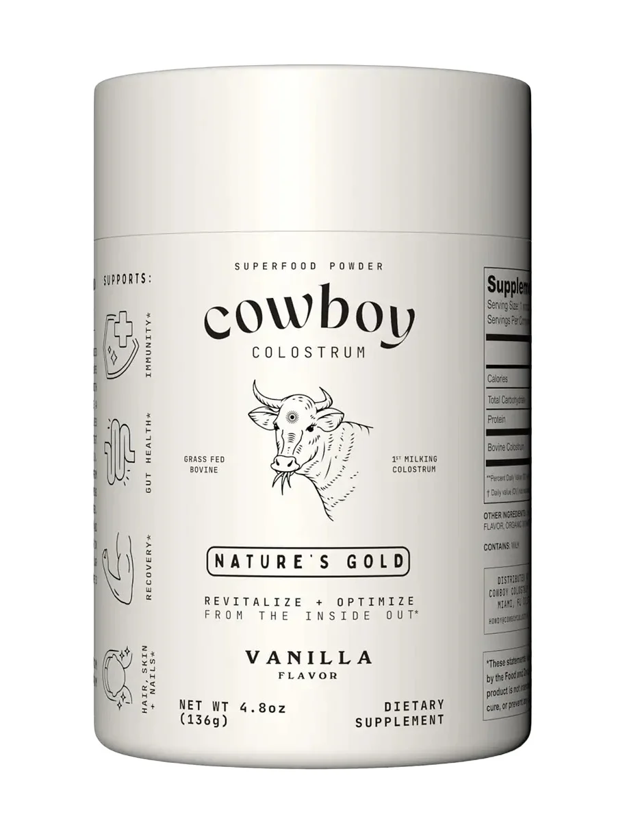 Cowboy Colostrum Vanilla Colostrum