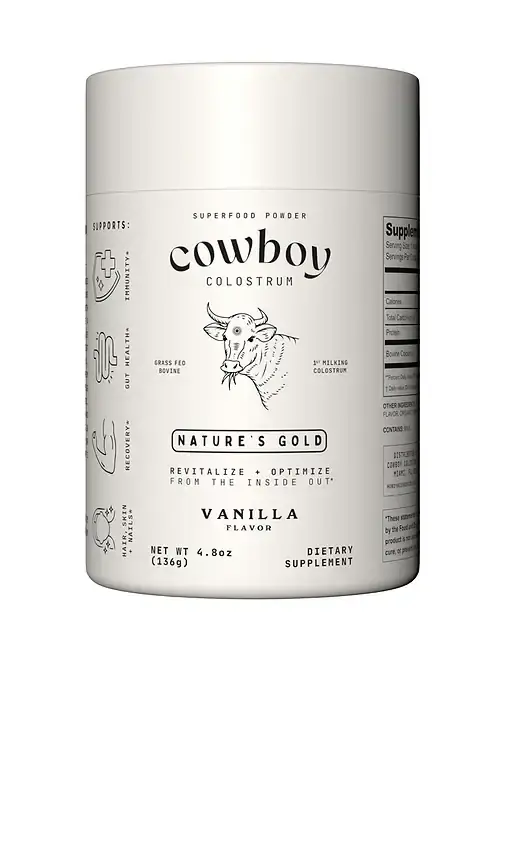 Cowboy Colostrum Vanilla Colostrum | Image 1 Cowboy Colostrum Vanilla Colostrum | Image 1