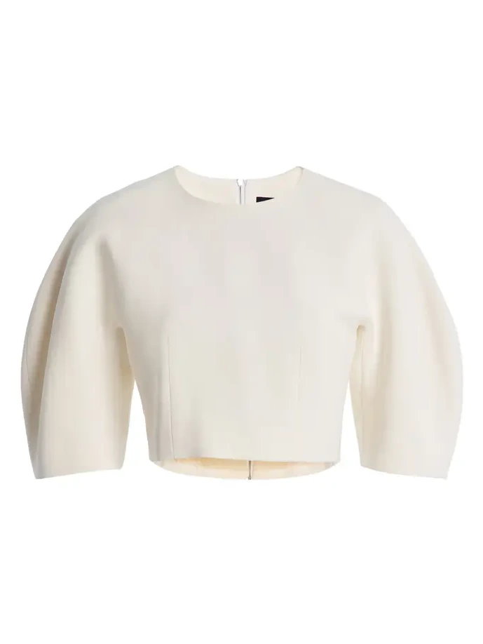 Ashlyn Kaes Sculpted Cady Crop Top