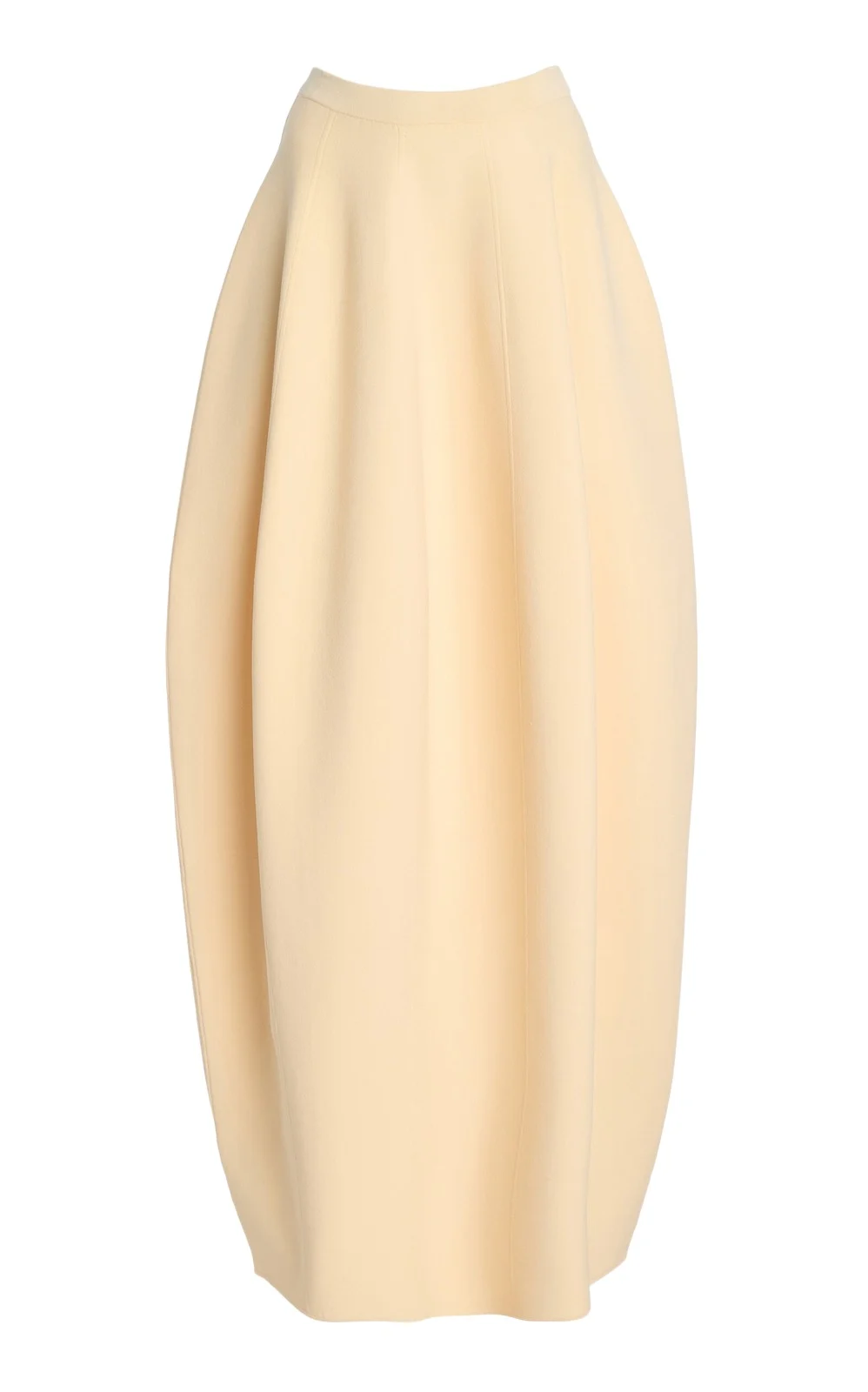 Ashlyn Suzu Compact-Knit Maxi Skirt