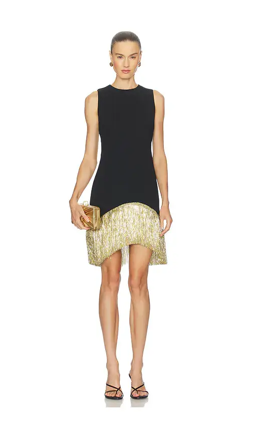 SIMONMILLER Bowie Fringe Mini Dress