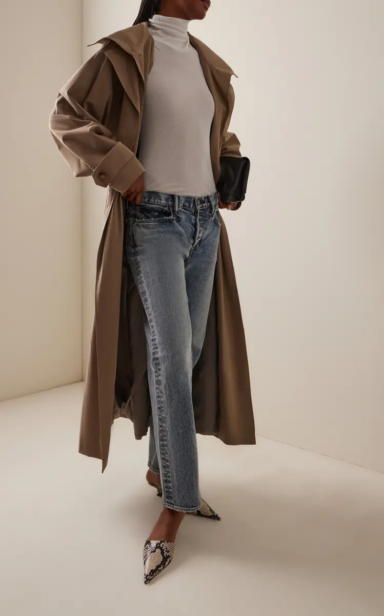 MOUSSY VINTAGE Wellesley Stretch Low-Rise Straight-Leg Jeans | Thumbnail 2 MOUSSY VINTAGE Wellesley Stretch Low-Rise Straight-Leg Jeans | Thumbnail 2