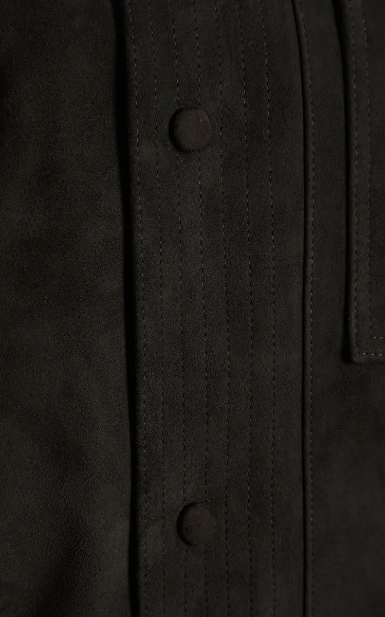 Victoria Beckham Shearling-Trimmed Leather Bomber Jacket | Thumbnail 7 Victoria Beckham Shearling-Trimmed Leather Bomber Jacket | Thumbnail 7