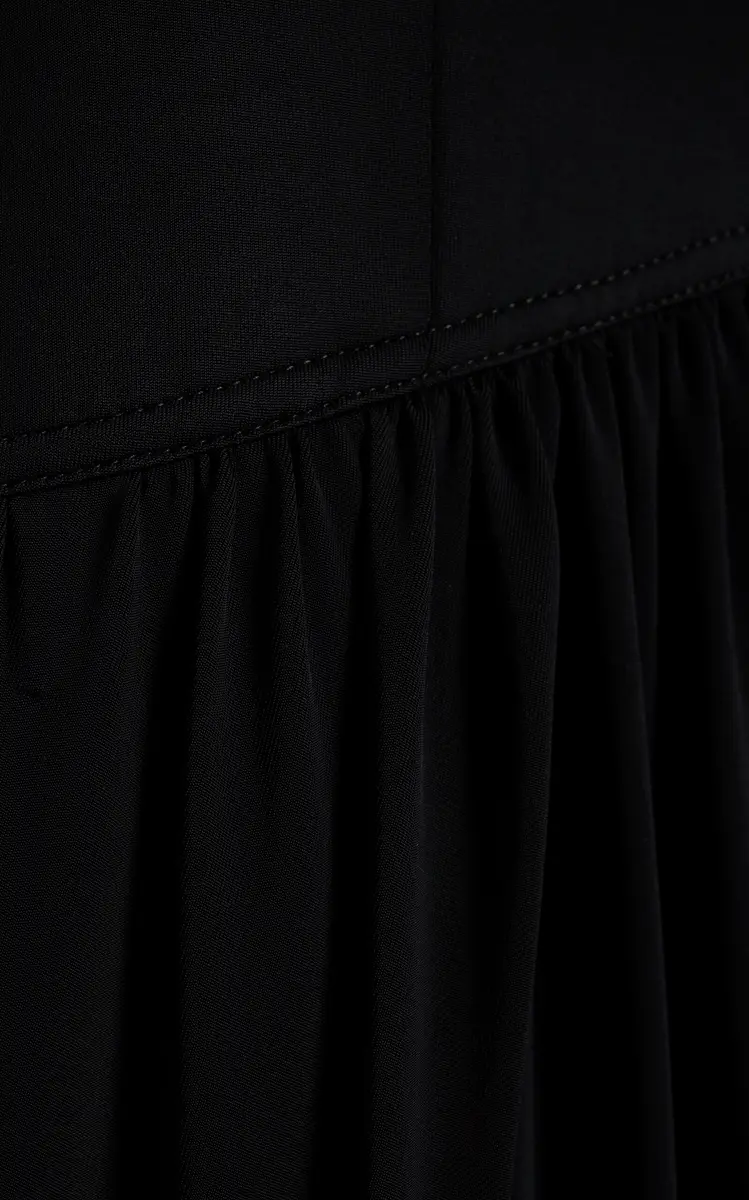 Ferragamo Draped Jersey Midi Dress | Thumbnail 5 Ferragamo Draped Jersey Midi Dress | Thumbnail 5