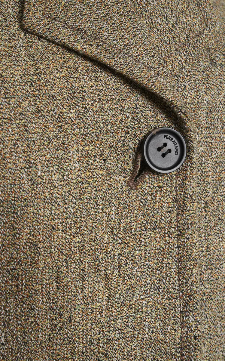 Ferragamo Tailored Linen Single-Breasted Blazer | Thumbnail 5 Ferragamo Tailored Linen Single-Breasted Blazer | Thumbnail 5