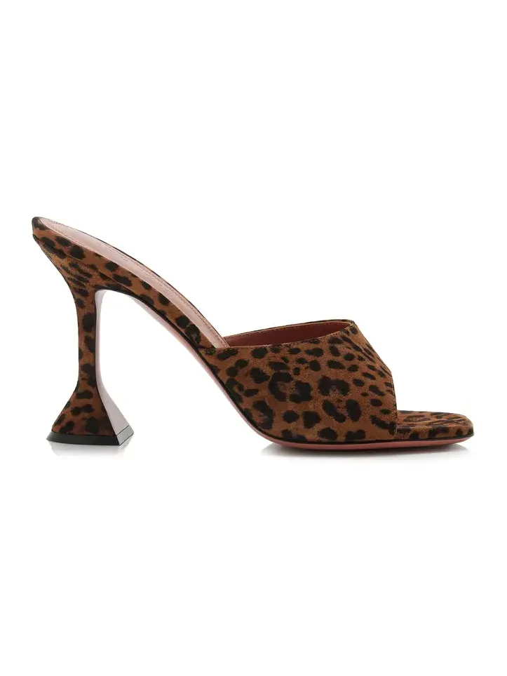 Lupita Leopard Suede Mules Lupita Leopard Suede Mules