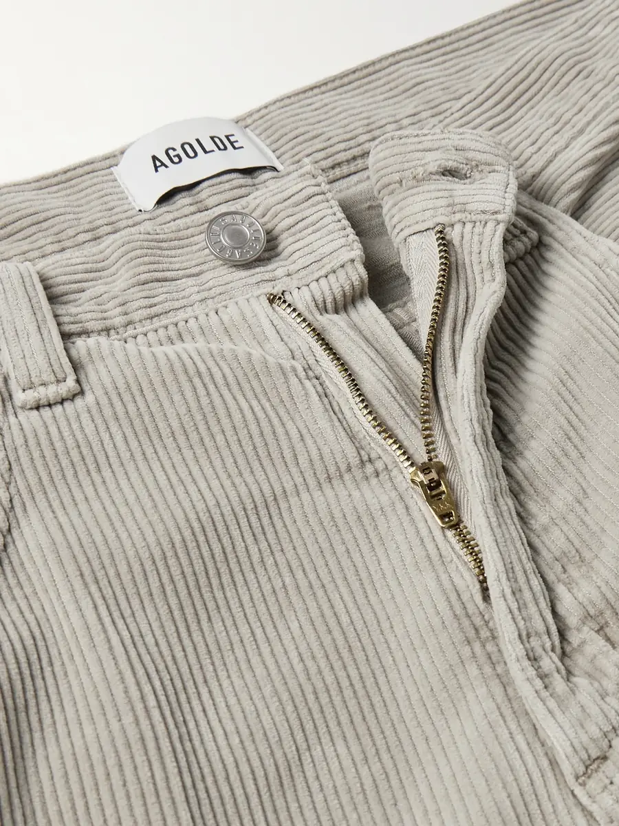 AGOLDE Fusion Straight-Leg Cotton-Corduroy Trousers - Men | Thumbnail 6