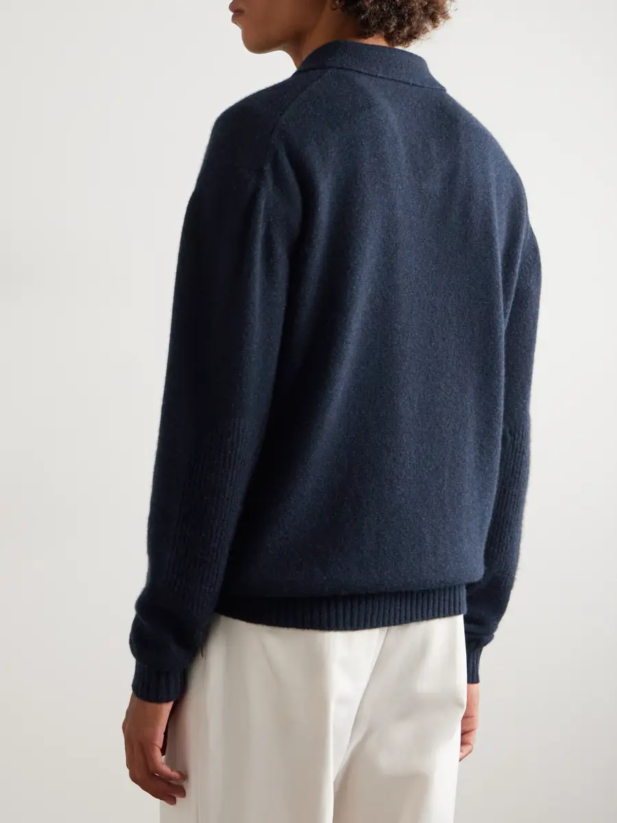 Sease Cashmere Polo Sweater - Men | Thumbnail 4
