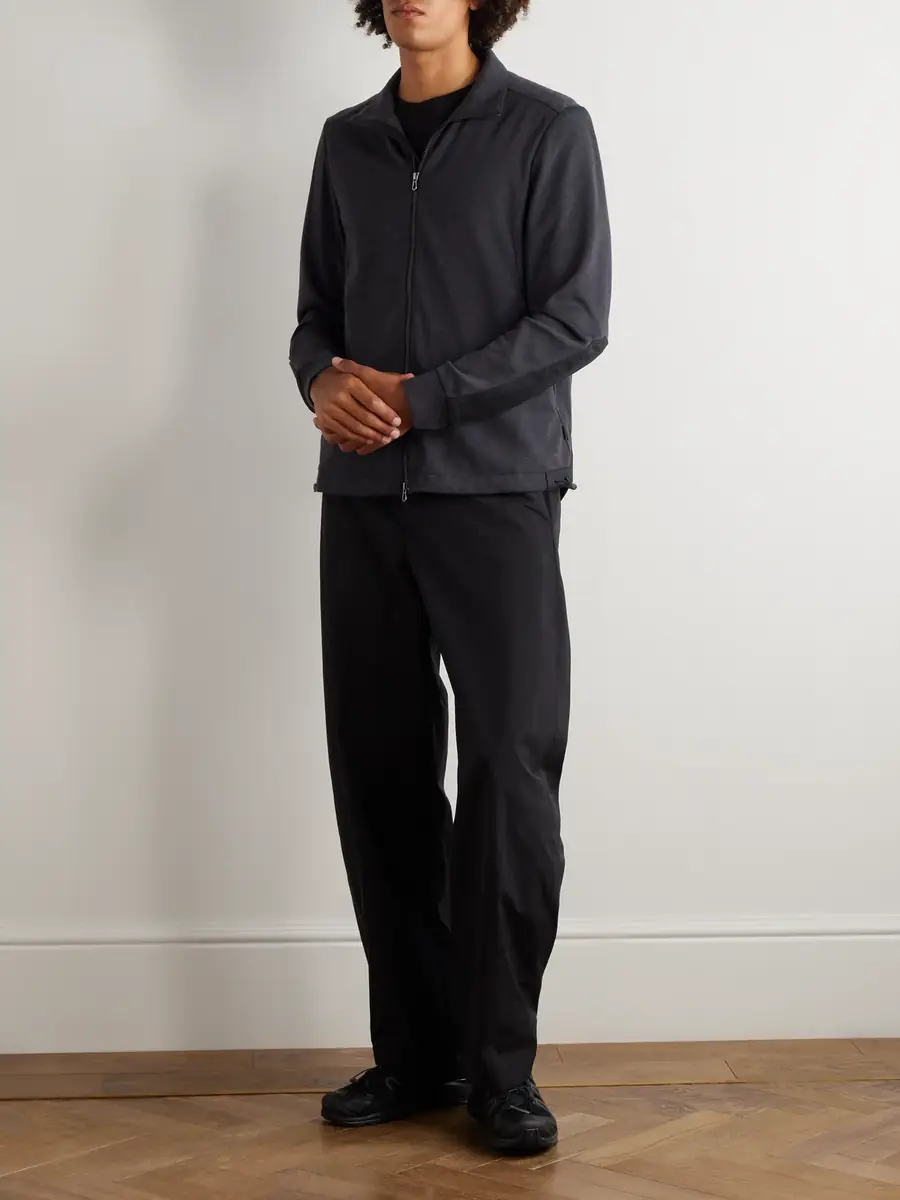 Sease Explorer Ripstop-Trimmed Virgin Wool-Blend Sweater - Men | Thumbnail 2