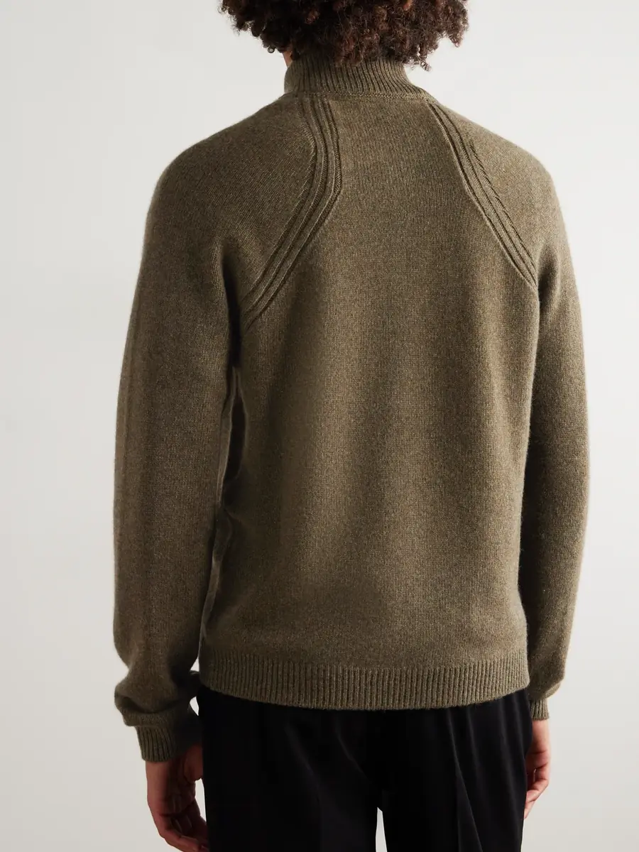 Sease Cashmere Half-Zip Sweater - Men | Thumbnail 4