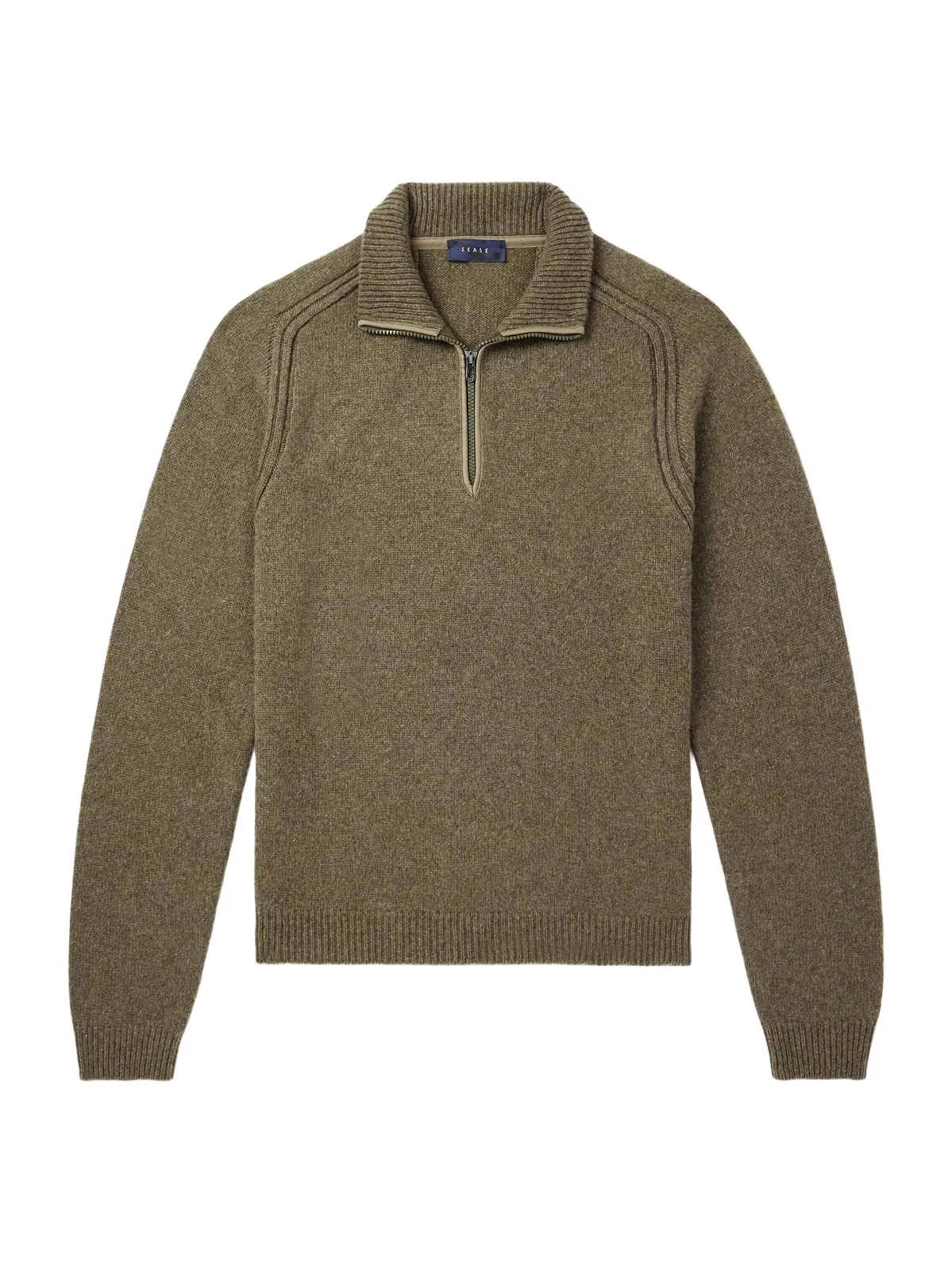 Cashmere Half-Zip Sweater - Men Cashmere Half-Zip Sweater - Men