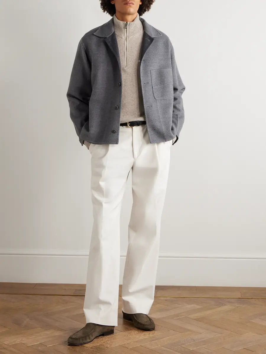 Sease Cashmere Half-Zip Sweater - Men | Thumbnail 2 Sease Cashmere Half-Zip Sweater - Men | Thumbnail 2