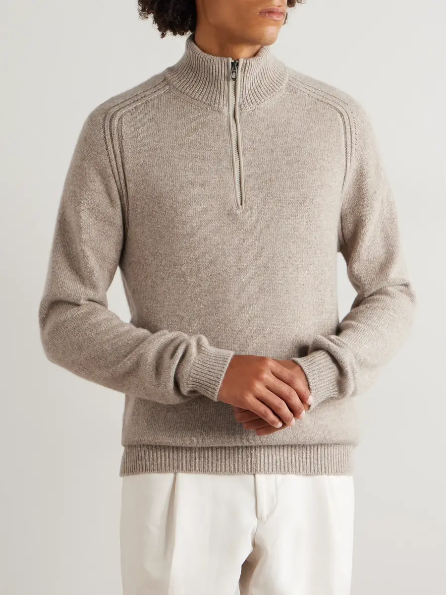 Sease Cashmere Half-Zip Sweater - Men | Thumbnail 3 Sease Cashmere Half-Zip Sweater - Men | Thumbnail 3